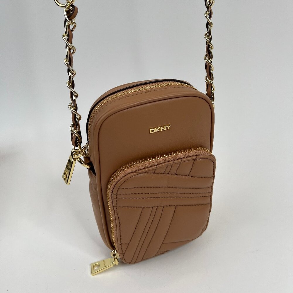 DKNY ASHA NS Crossbody Cashew